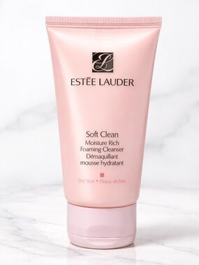 NEW Estée Lauder Soft Clean Moisture Rich Foaming Cleanser 1.7oz Dry Skin